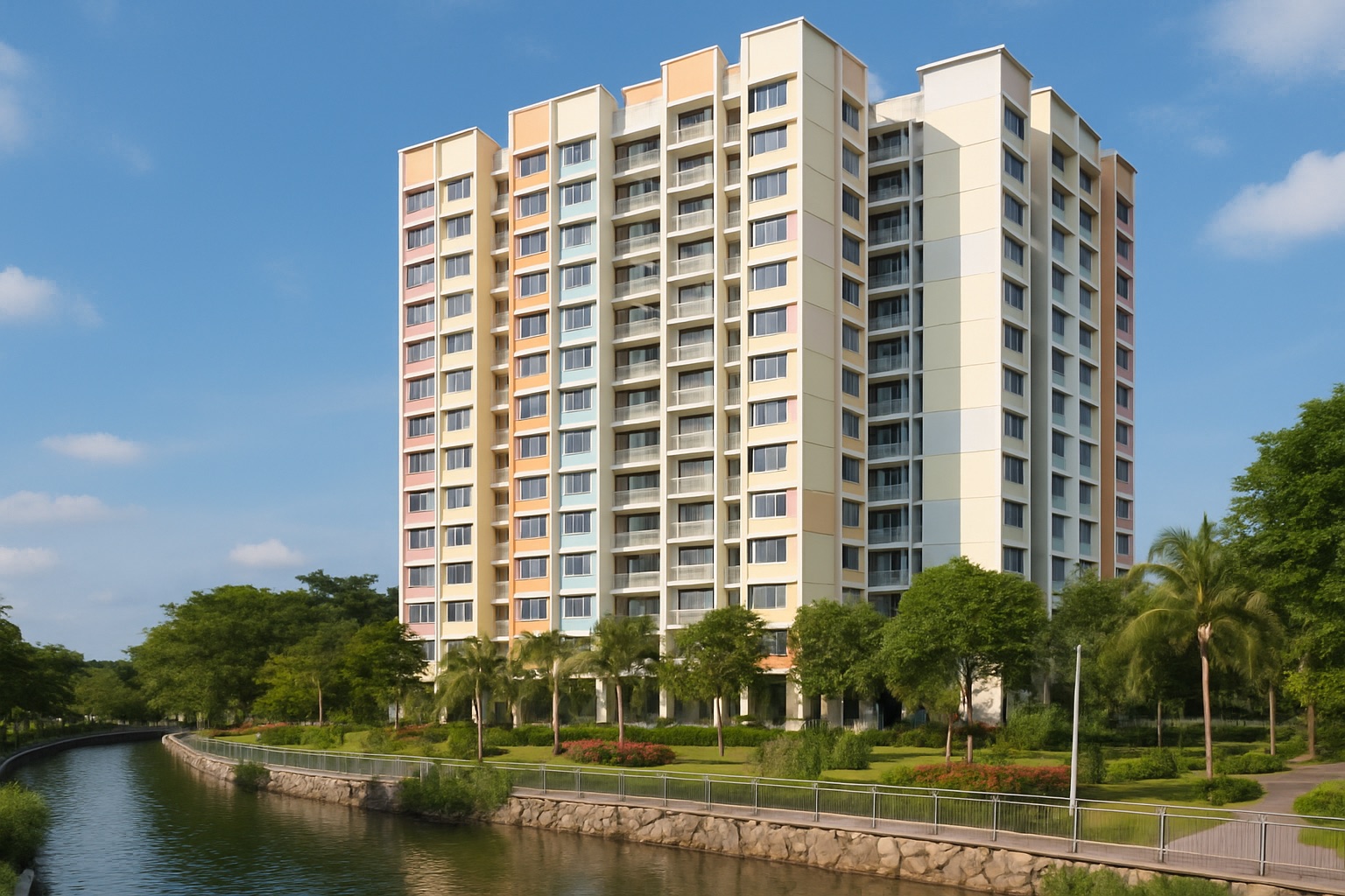 5-room HDB flat at 671C Edgefield Plains, Punggol