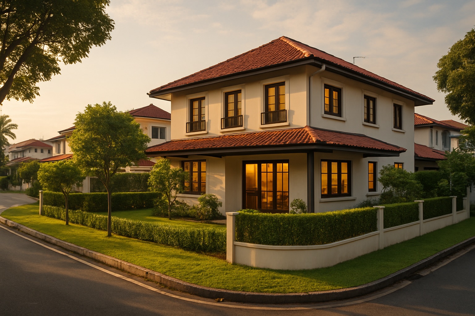 Corner terrace house in Serangoon Gardens