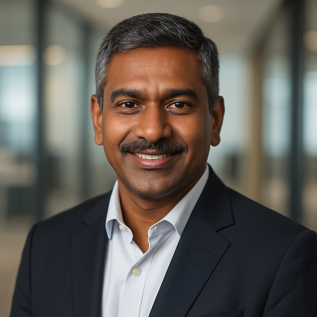 Portrait of Ravi Chandran (fictional)